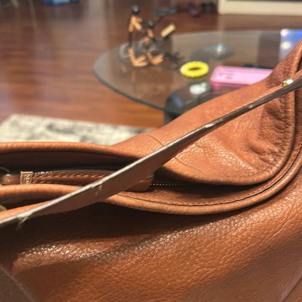 Authentic Coach pebble brown LEATHER BAG With clean inside. - Picture 6 of 11